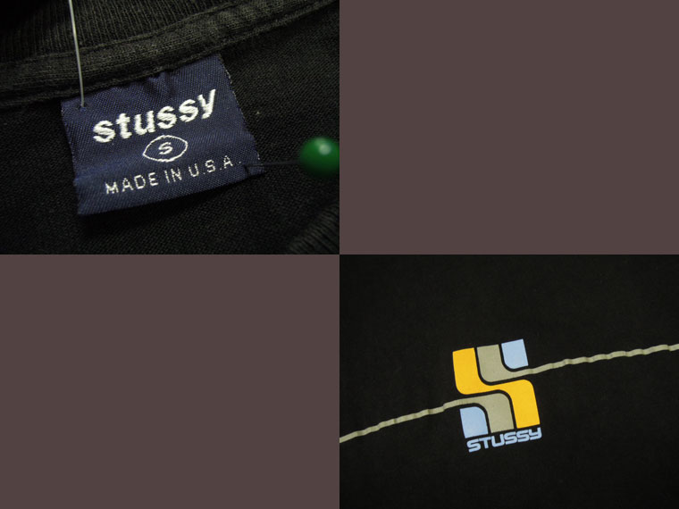 画像3: 〜00's stussy Tシャツ／USA製／S (3)