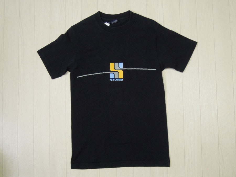 画像1: 〜00's stussy Tシャツ／USA製／S (1)