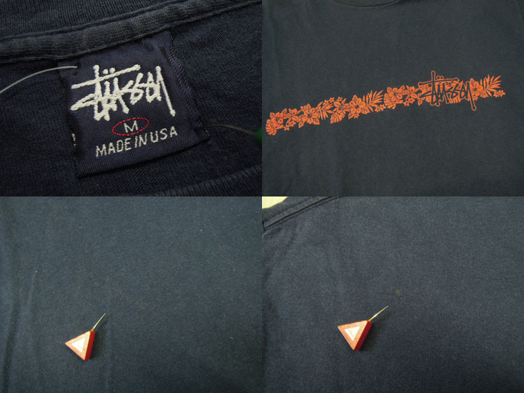 画像3: 〜00's stussy Tシャツ／USA製／M (3)