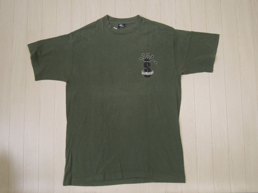 画像2: 80's stussy Tシャツ／黒タグUSA製／XL (2)