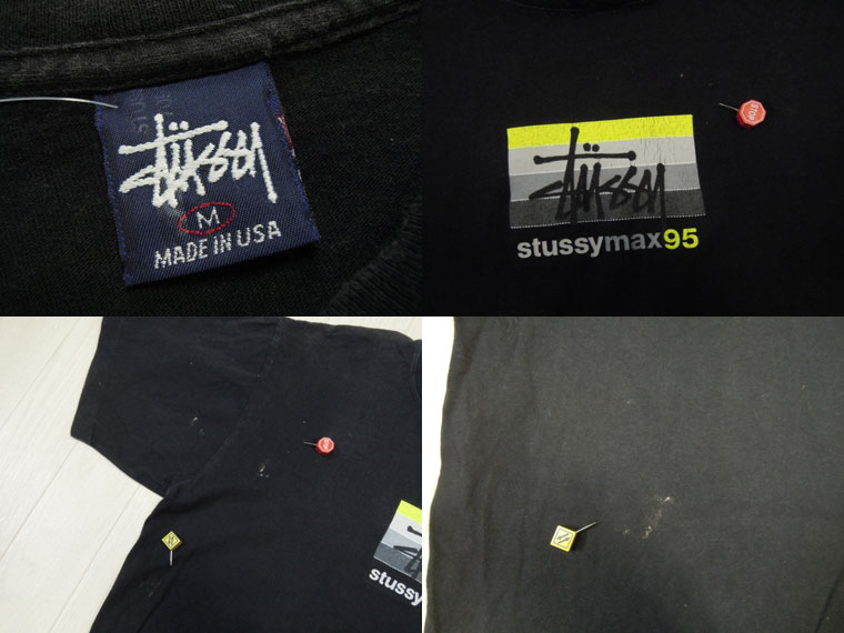 画像3: 90's stussy Tシャツ／USA製／M (3)