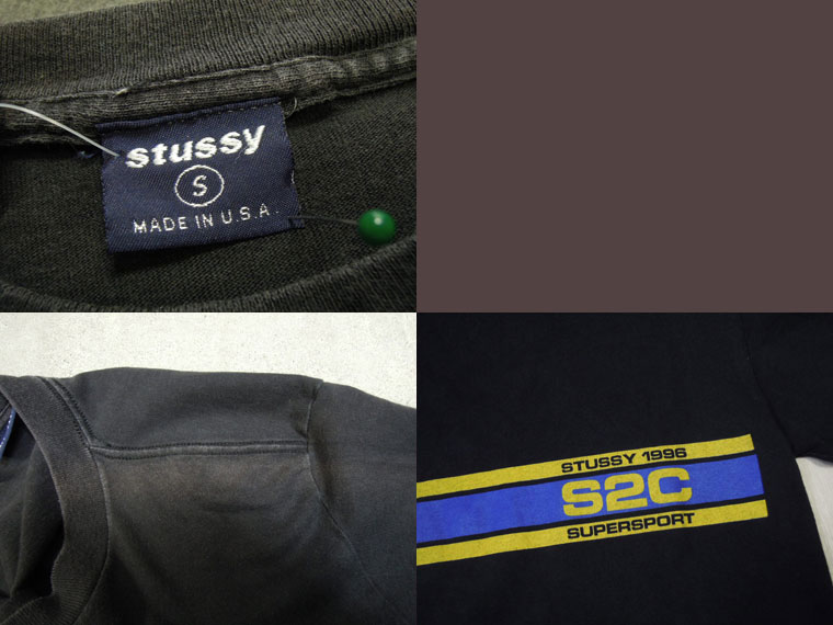 画像3: 90's stussy Tシャツ／USA製／S (3)